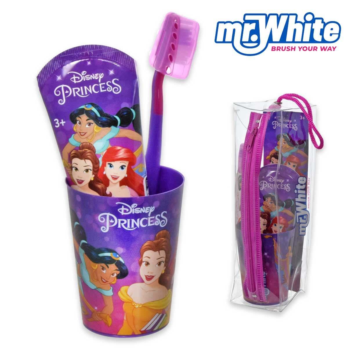 Mr. White Set Spazzolino + Dentifricio + Bicchiere