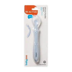 Babyono Cucchiaino in Silicone flessibile 6m+