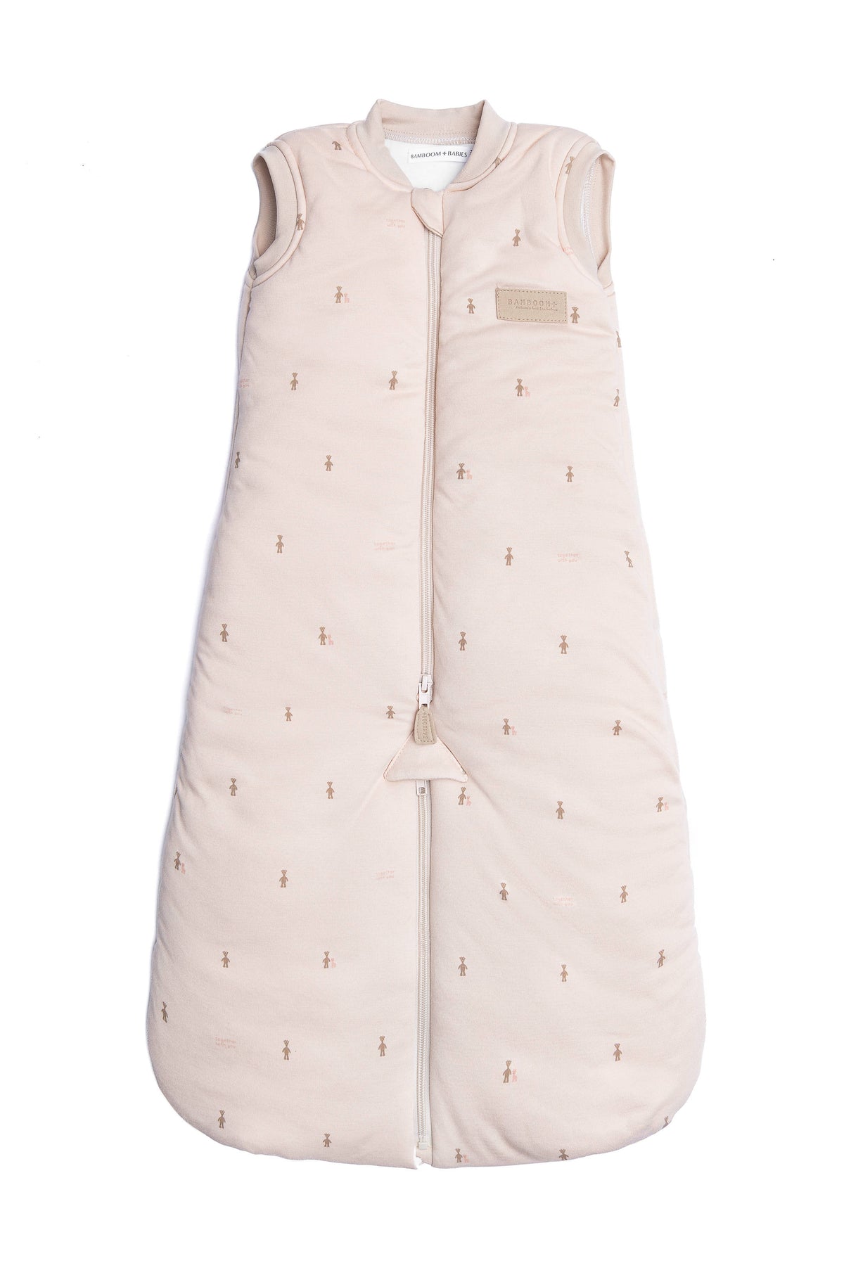Sacco nanna Bamboom Jumpsuit Splitleg 6-18 mesi a gambe separabili, colore Fawn Pink 156