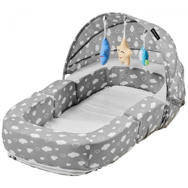 Aziamor Porta Enfant 2 in 1 Cloudy