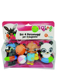 Ods - Set 4 Personaggi per il bagnetto Bing 6m+