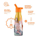 Cool Bott Les Savana Bottiglia termica, mantiene fino a 36 ore freddo e 18 ore caldo - 260 ml