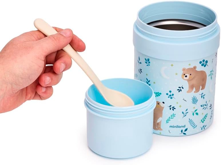 Miniland Thermetic - Thermos 745 ml con contenitori da 300 ml e 165 ml