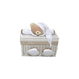 Nanan Baule Tato Bianco Piccolo  61 x 34 x 32 cm