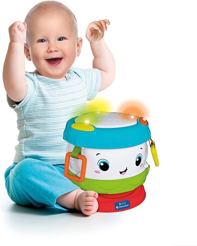 Clementoni Gioco Tamburo Baby Activity Drum 10-36 mesi