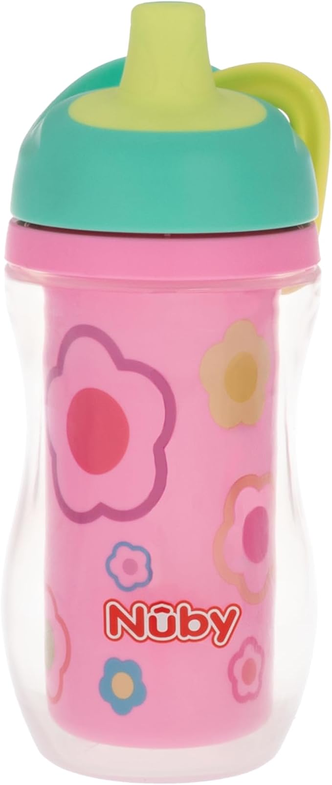Nuby Tazza Termica Antigoccia Easy Grip, 270ml, 6+ M