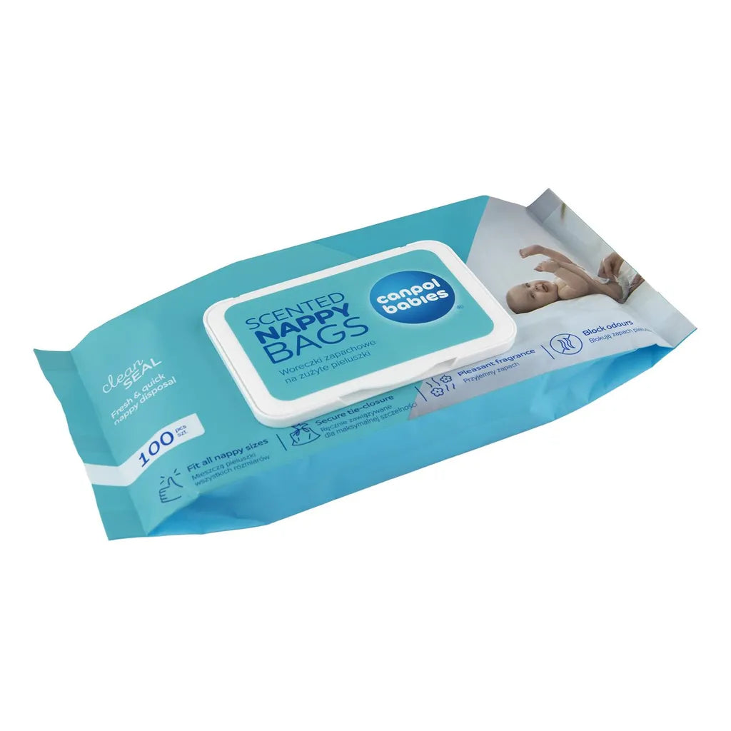 Canpol babies Sacchetti per pannolini usati 100 pz