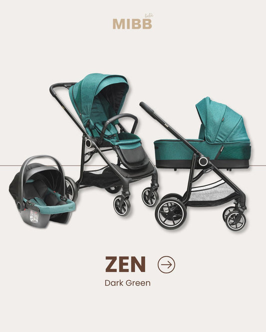 Mibb Trio Zen Dark Green
