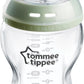 Tommee Tippee Biberon in Vetro 260 ml 0m+ Flusso Lento con tettarella in Silicone