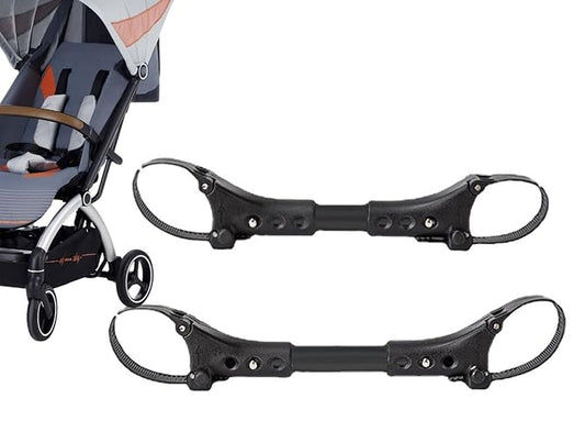 Ganci  Gemellari Connettori Per Passeggino 2pz - Adatto a tutti i tipi di passeggino