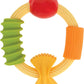 Nuby Pasta Ring Massaggiagengive in Silicone Morbido, 3+ Mesi