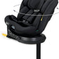 Ms Innovaciones Seggiolino Auto Capri 360° 40-150 cm Isofix I-Size