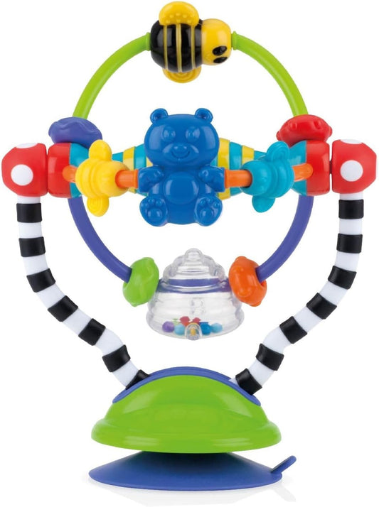 Nuby Silly Spinwheel Gioco Interattivo a Ventosa Seggiolone, 6+ Mesi