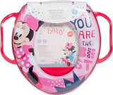 Disney Baby Riduttore per Wc morbido con maniglie laterali e protezione frontale