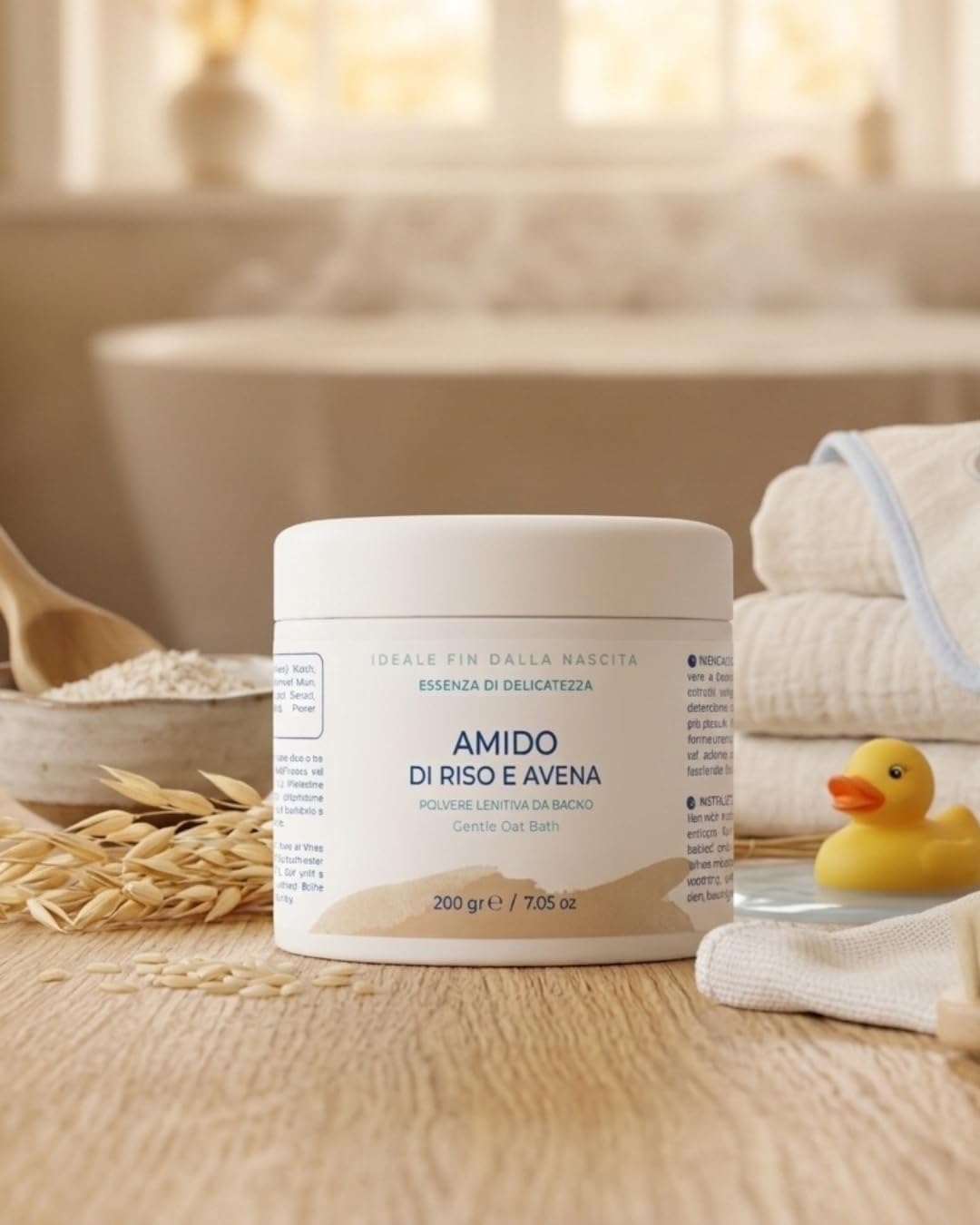 Silvana Amido di Riso e Avena Polvere lenitiva da bagno 200 gr