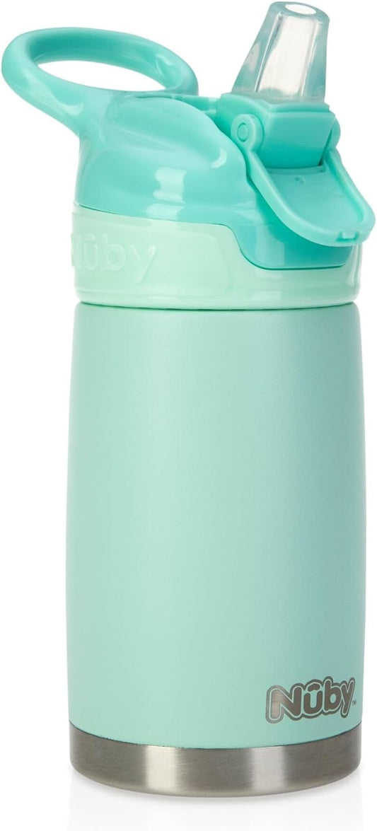 Nuby Borraccia Termica in Acciaio Inox Flip it 300 ml 18m+