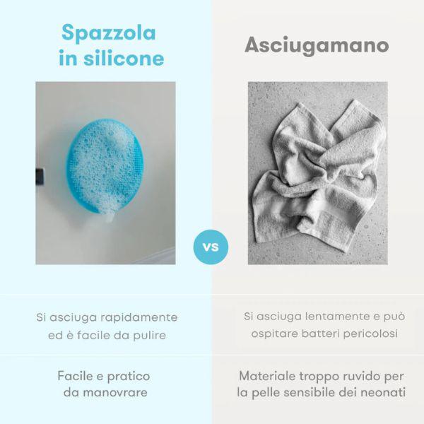 Frida - Spazzola per il Bagnetto in Silicone