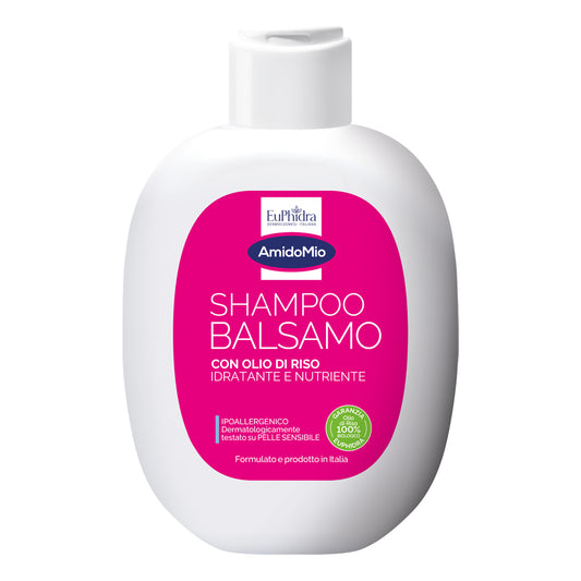 Euphidra Shampoo Balsamo con olio di riso 200ml