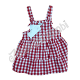 Mini Birba Vestitino 24 mesi 92 cm Quadretti rosso bianco