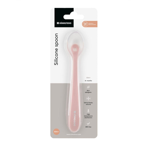 Kikkaboo Cucchiaino in Silicone 4m+