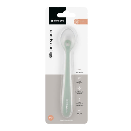 Kikkaboo Cucchiaino in Silicone 4m+