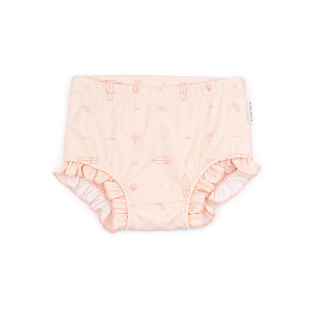 Bamboom - Costume contenitivo UV50+ resistente all'acqua - SURF PRINT GIRL 235 - 12-18 mesi