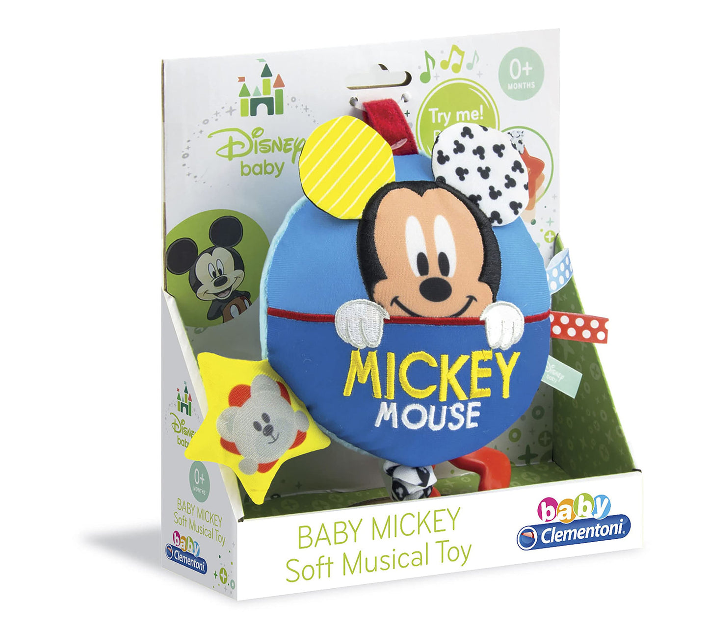 Clementoni Baby Mickey Soft Musical Toy - Morbido Carillon