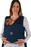 Koala Babycare Fascia neonato porta bebè - Cuddle Band 2.0 Ancora più Resistente – Fascia per neonati in cotone organico testata fino a 15 kg - Facilmente Regolabile e Unisex