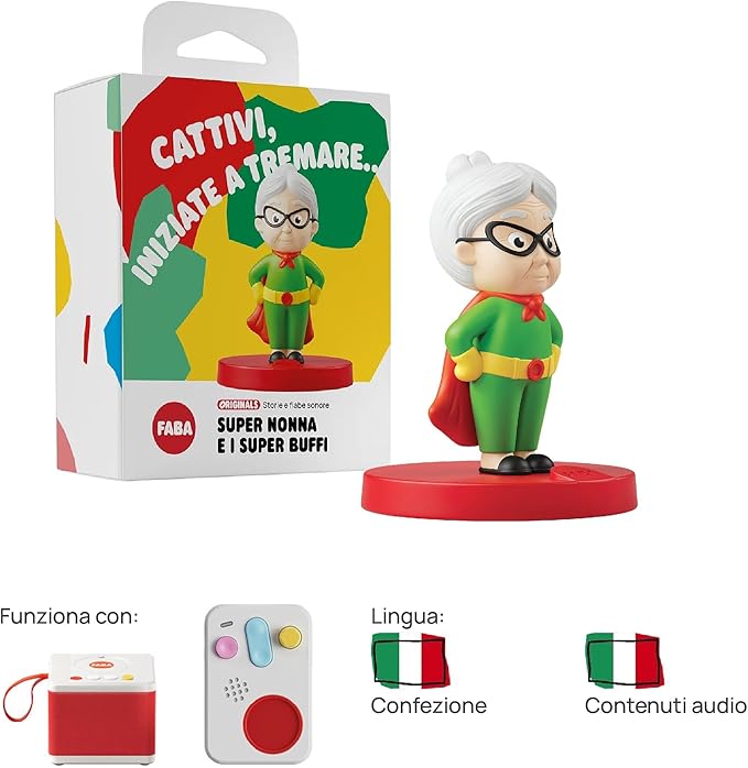 Faba Personaggio Sonoro - Super Nonna e i Super Buffi - Storie e fiabe sonore