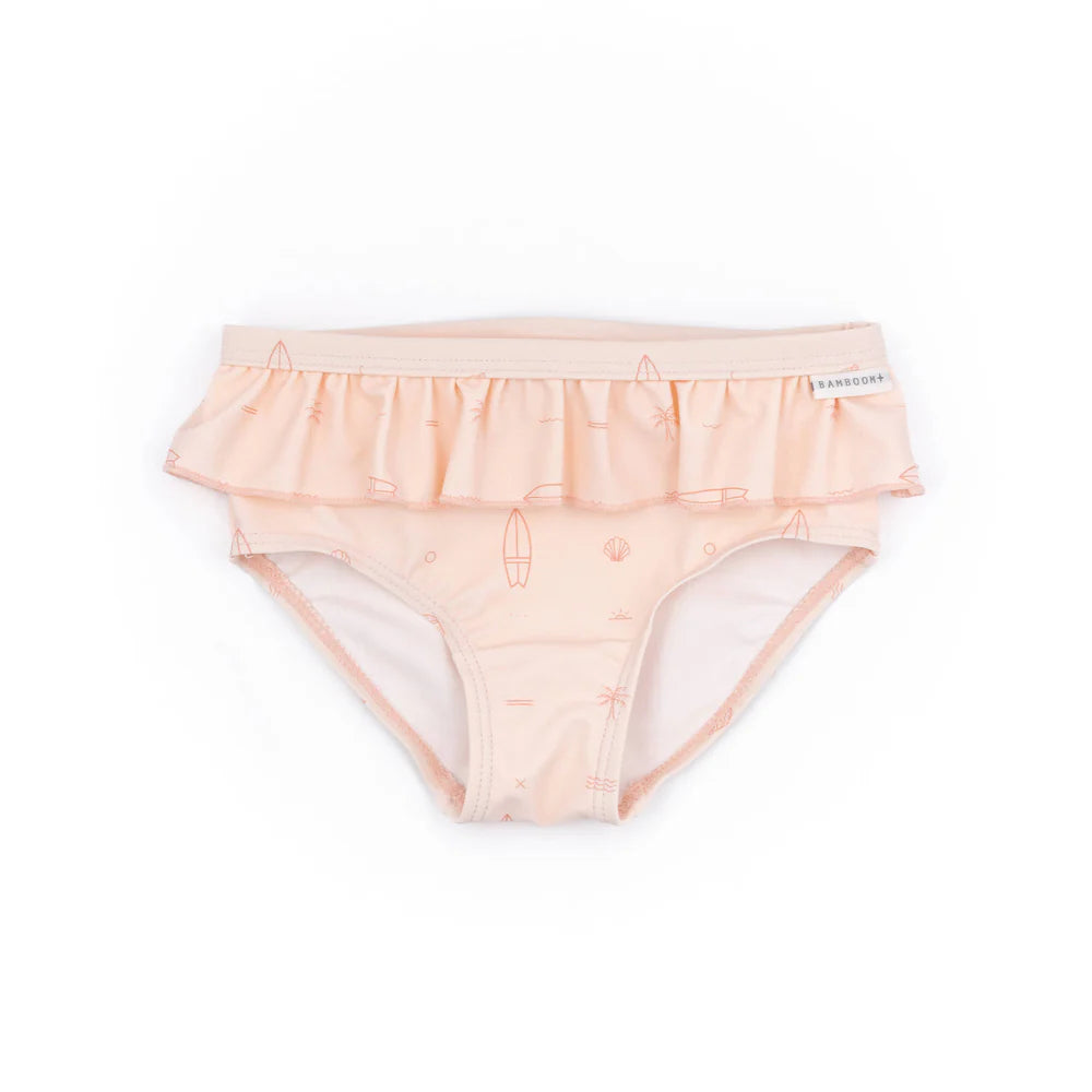 Bamboom - Costume da Bagno UV50+ - Bimba - SURF PRINT GIRL 235 - Taglia 18-24 mesi