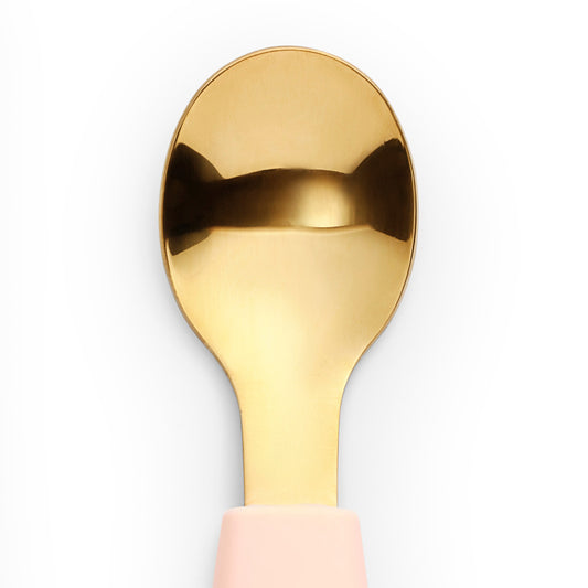 Elodie - Ciotola in Silicone con Cucchiaino in Acciaio Inox e Silicone