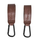 Cangaroo Hold It Ganci Universali porta spesa per Passeggino con cinturini in Eco pelle - portata max 10 kg