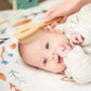 Babyono Spazzola in legno con setole naturali morbidissime