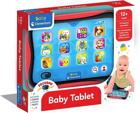 Clementoni Baby Tablet Interattivo 12m+