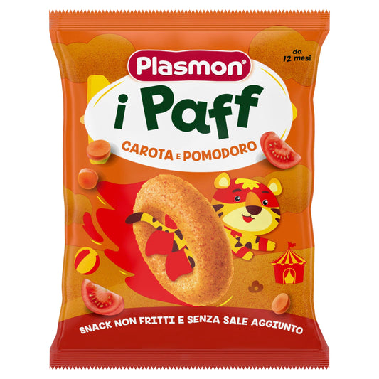 Plasmon I Paff - Snack non fritti e senza sale aggiunto - 15 g