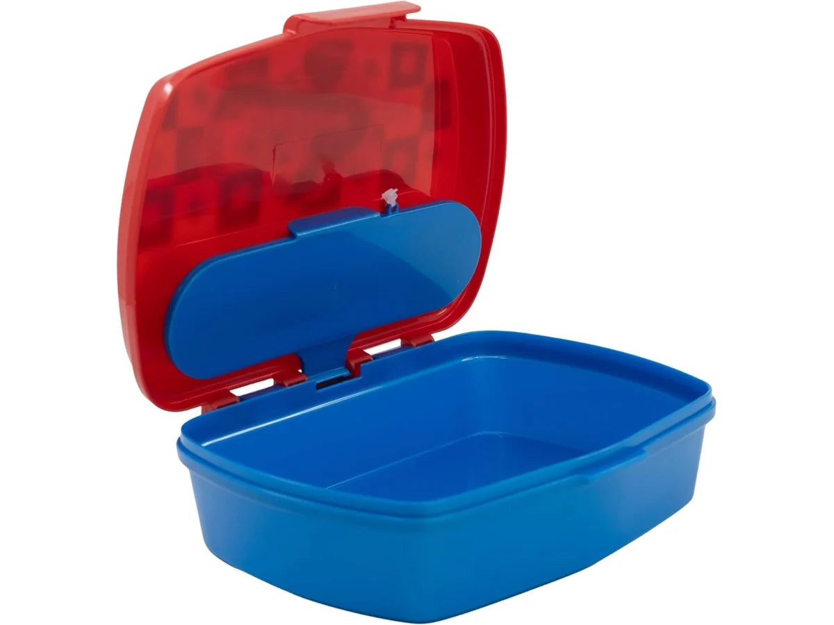 Stor Porta merenda Spiderman con Cucchiaio e forchettina
