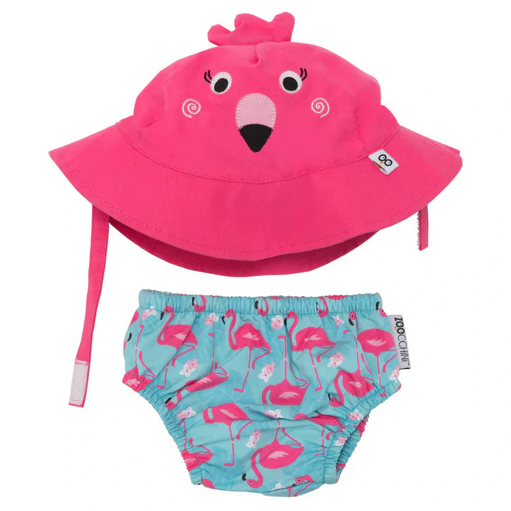 Zoocchini - Costume contenitivo + Cappello UPF 50+