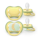 Avent Philips Succhietti Ultra Air NIght time 2 pz - si illumina al buio ! 18m+