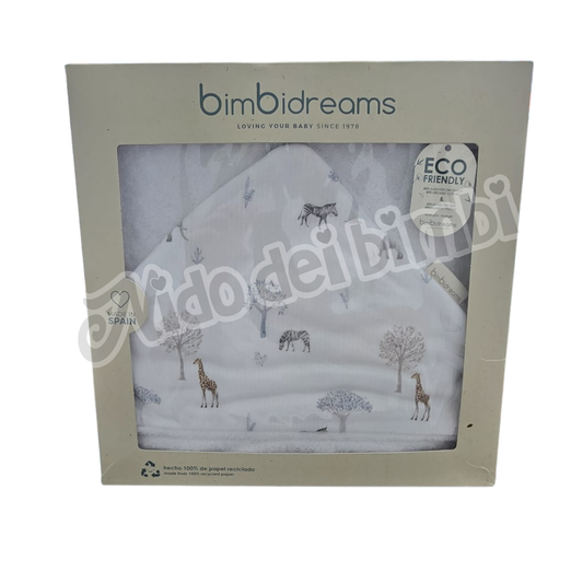 Bimbidreams - Accappatoio Quadrato 100x100 cm
