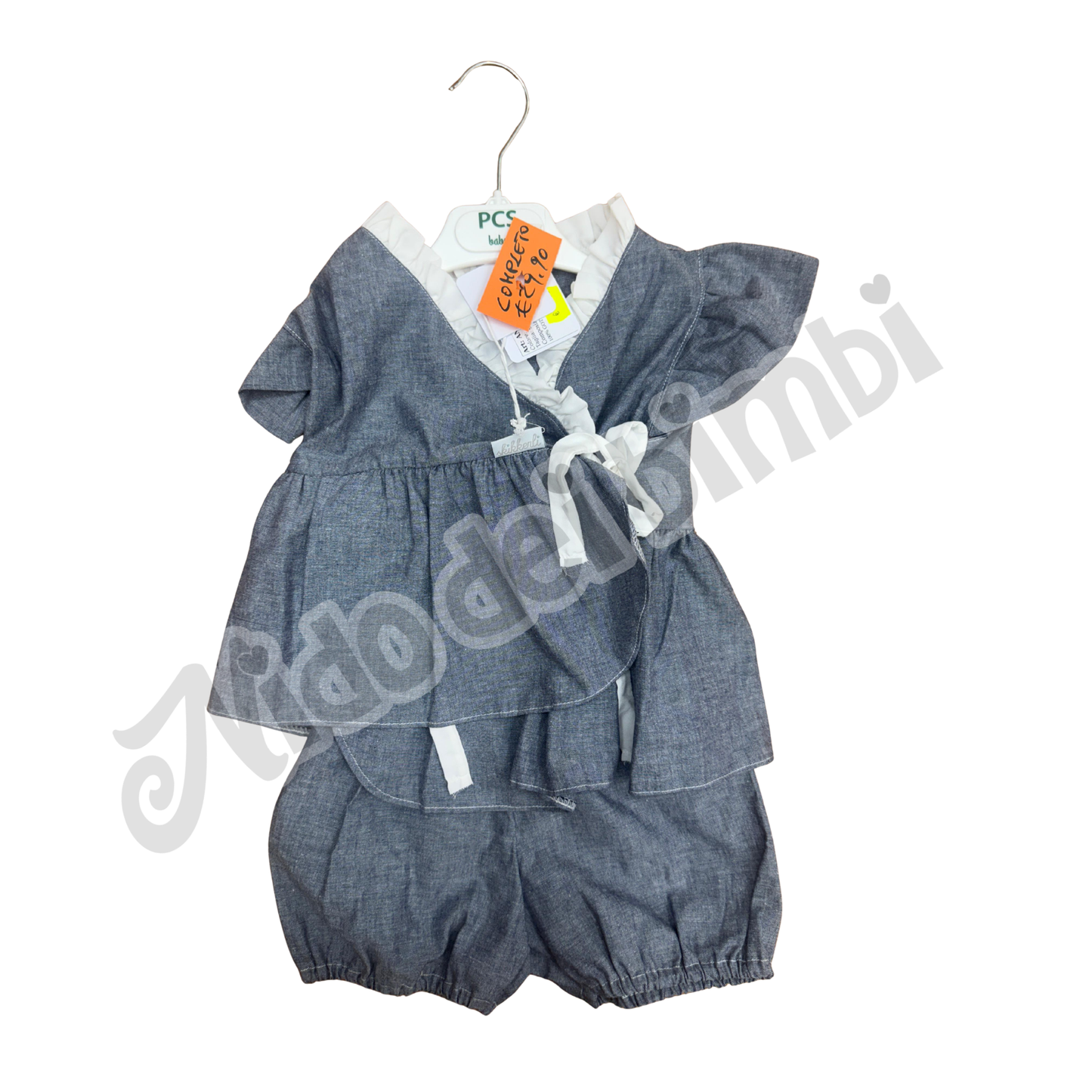 Skikkerly Completo Anna 3 anni 98 cm - 100% Cotone