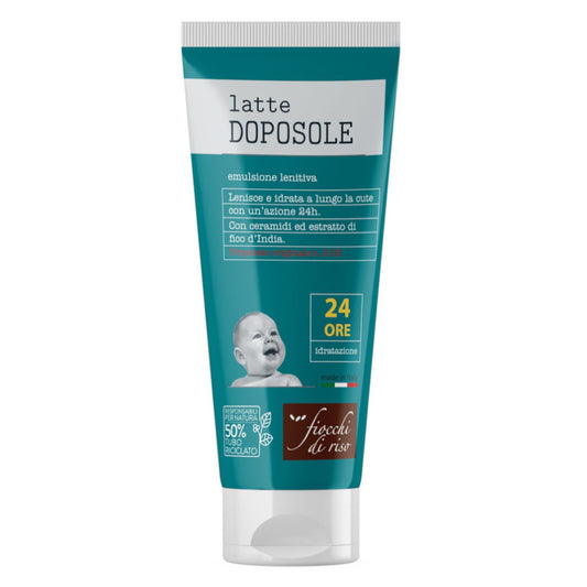Fiocchi di Riso Latte Doposole Tubo 24 ore Emulsione Lenitiva 140 ml