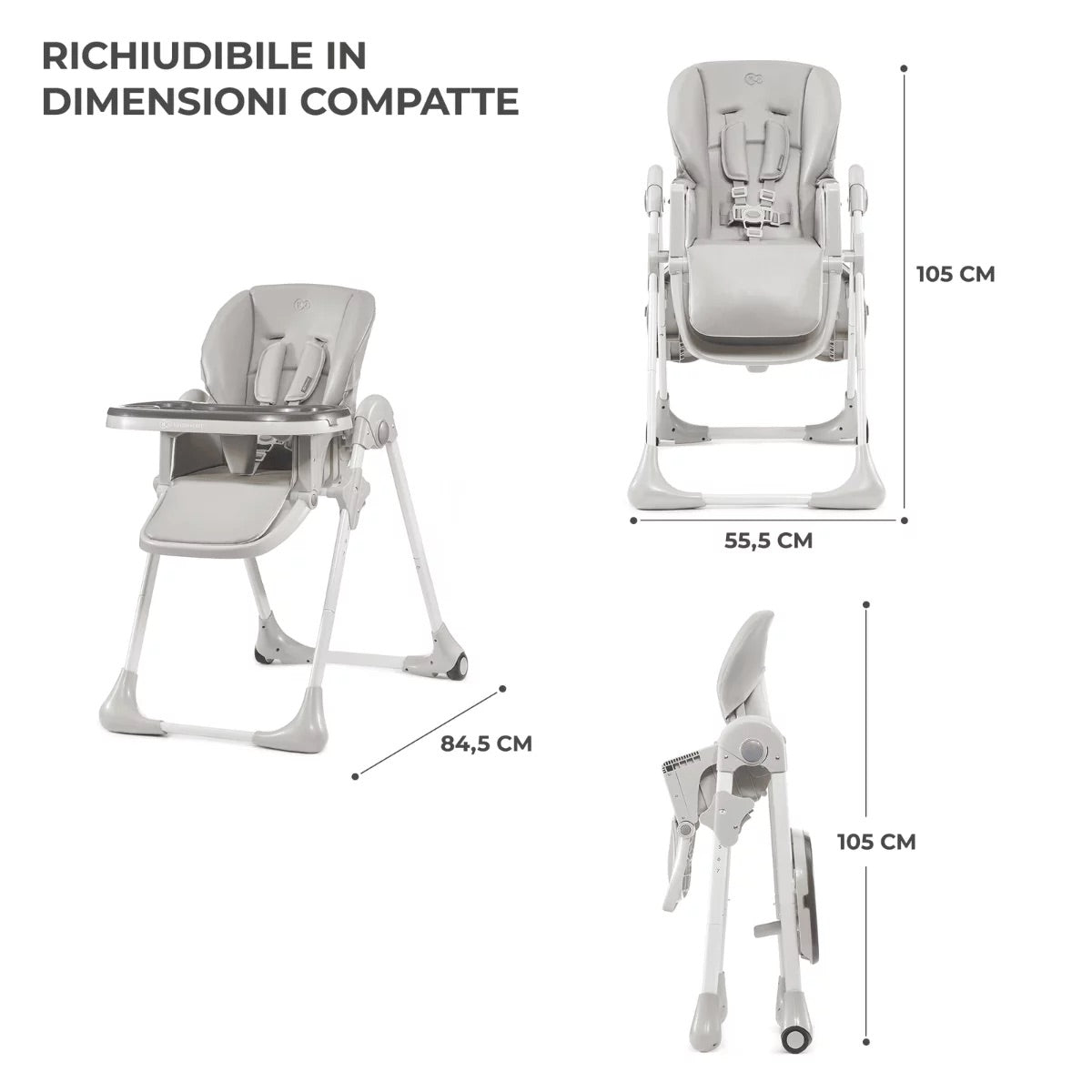 Kinderkraft Seggiolone Yummie - High Chair