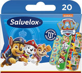 Salvelox Cerotti flessibili e durevoli per bambini - Paw Patrol e Animals da 20 pz - Barbie da 14 pz