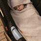 Bamboom Copertina Wrap 4 Stagioni con Cashmere Light Chocolate Melange 318