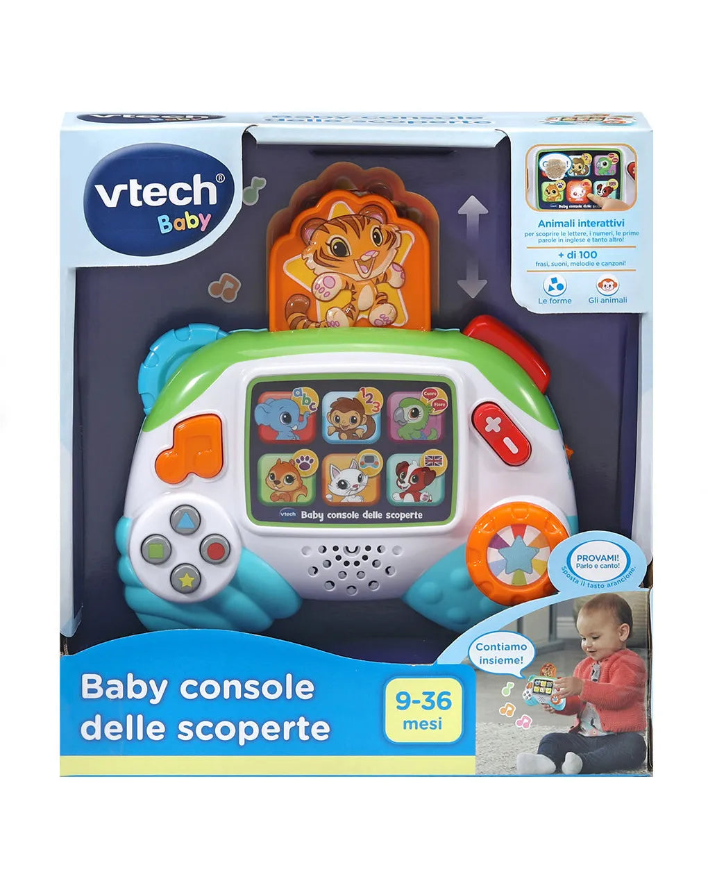 VTech Baby Console delle Scoperte 9-36 mesi