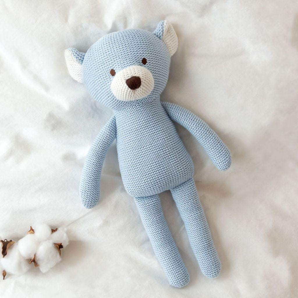 Kiokids Peluche in Cotone Orsetto 30 cm