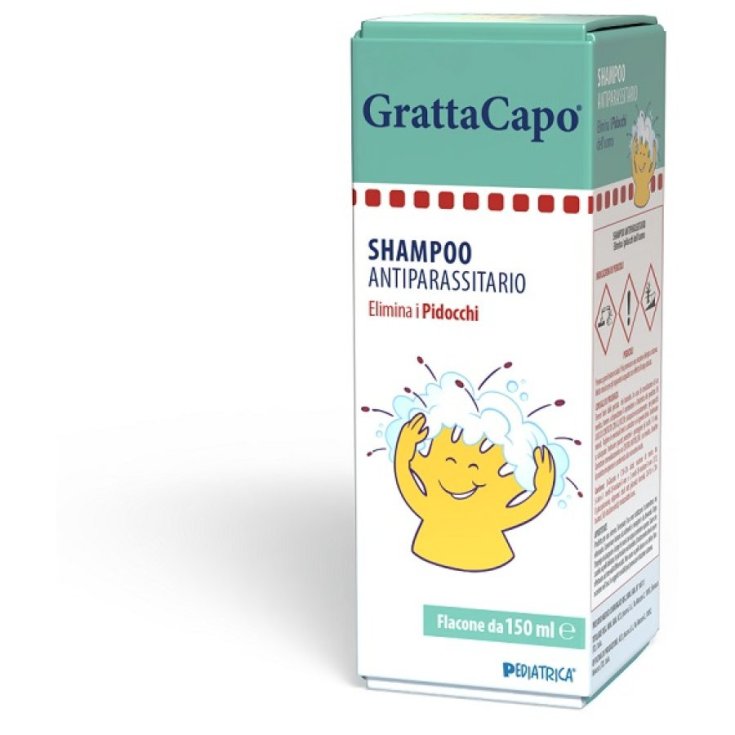 Pediatrica GrattaCapo Shampoo Antiparassitario - Elimina i pidocchi - 150 ml