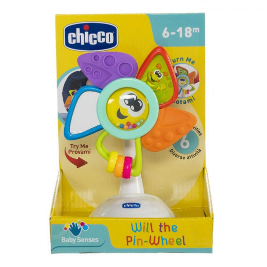 Chicco Will the Pin-Wheel - Gioco per seggiolone