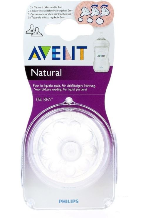 Avent Tettarelle Natural 2pz