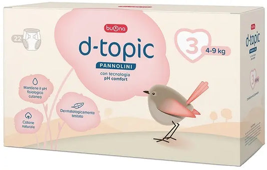 D-Topic Pannolini con tecnologia pH comfort